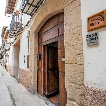 Casa Micolau Appartement Beceite Buitenkant foto